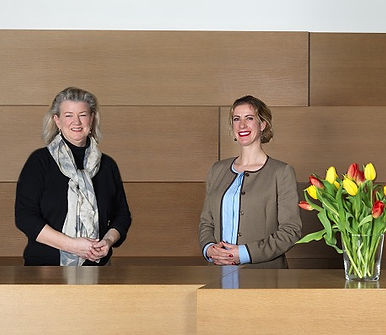Empfang der Praxis